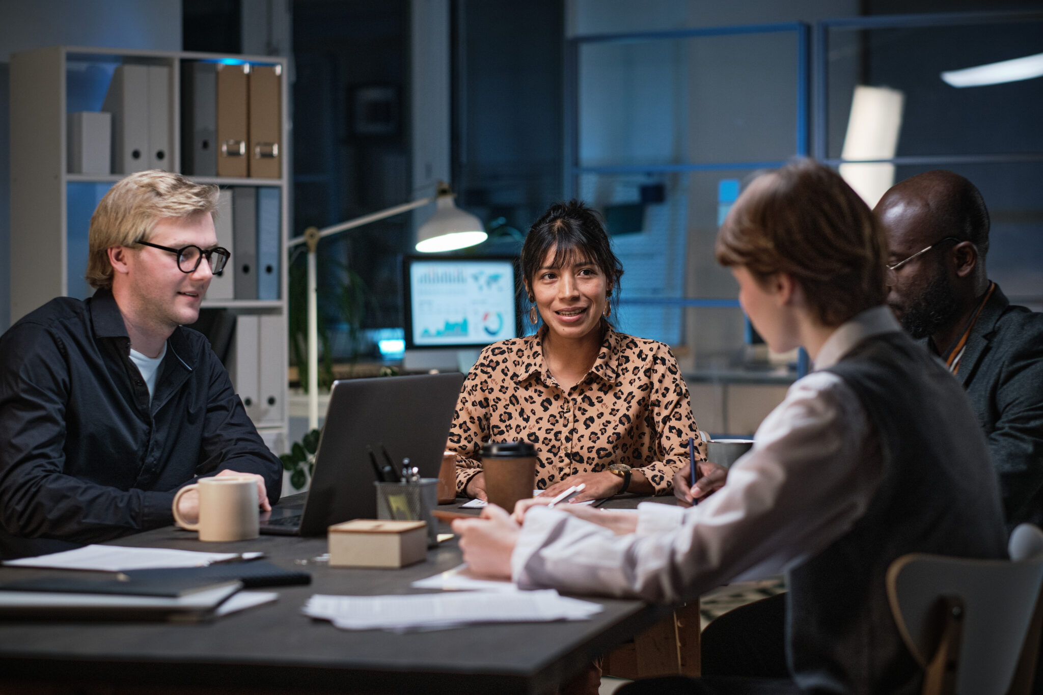 business people sitting at meeting till late eveni 2026 01 08 00 15 32 utc